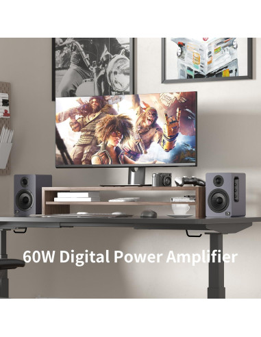 Altavoces de Escritorio IBALL-BOX Harmony H2 60W Bluetooth 5.3