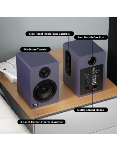 Altavoces de Escritorio IBALL-BOX Harmony H2 60W Bluetooth 5.3