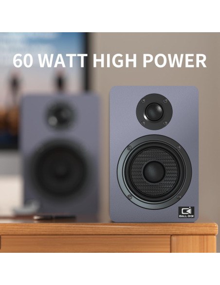 Altavoces de Escritorio IBALL-BOX Harmony H2 60W Bluetooth 5.3