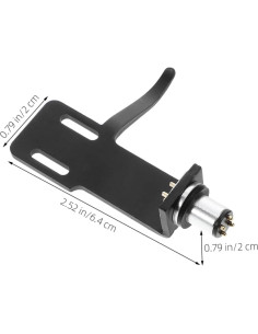 Cabezal de Plato Giratorio Milisten Universal Negro 6.4cm 2