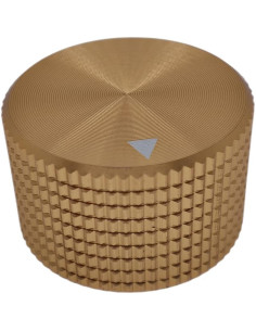 Paquete de 5 Perillas de Control Rotativo Szliyands Doradas 2