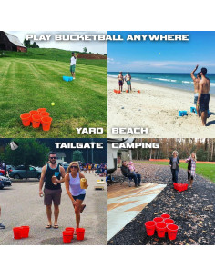 Juego de Exterior BucketBall Edición Gigante - 19 Piezas 2