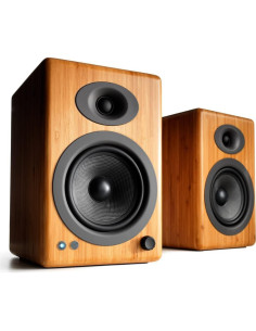 Altavoces Estéreo Bluetooth Audioengine A5+ 150W Madera 2