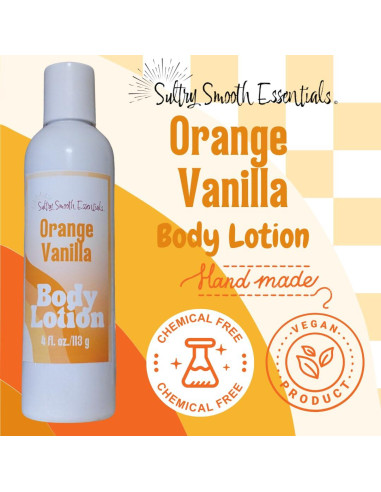 Loción Corporal SultrySmooth Essentials Naranja Vainilla 113 g
