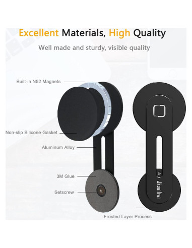 Soporte Magnético Ajustable Jkoailiwi para Laptop y Teléfono