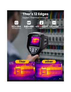 Cámara Térmica Portátil Thermal Master Thor 001 IR 512x384 2