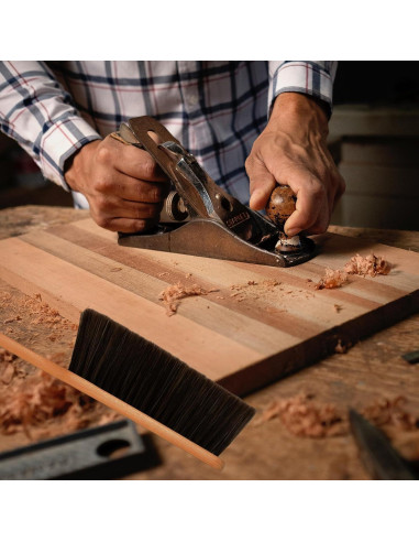 2 Cepillos de Madera Dazzhues con Cerdas Suaves para Limpieza