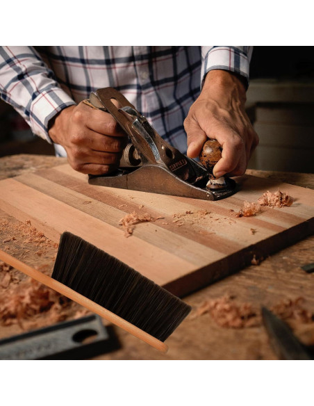 2 Cepillos de Madera Dazzhues con Cerdas Suaves para Limpieza