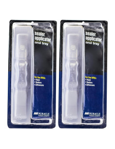 Aplicador y Bandeja Desechable Miracle Sealants - Paquete de 2