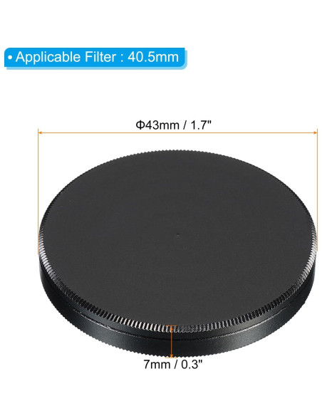 Tapa de Lente de Cámara PATIKIL 40.5mm Aleación de Aluminio