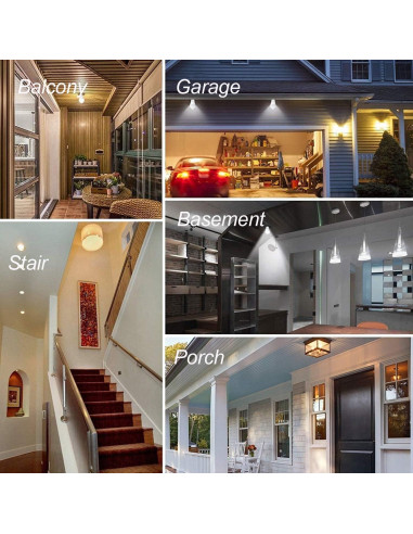 Bombilla LED 12W con Sensor de Movimiento Boxlood 1000LM 3000K