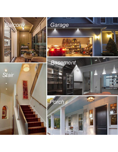 Bombilla LED 12W con Sensor de Movimiento Boxlood 1000LM 3000K