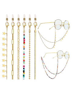 Cadena de Cubrebocas 10PCS PHALIN, Soporte para Gafas y Más