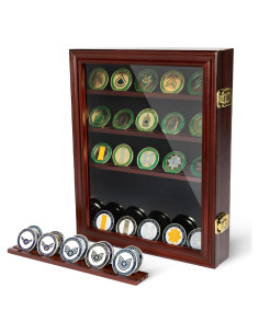 Estuche para Monedas DECOMIL 35.56x27.94cm Acabado Cerezo