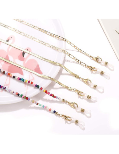 Cadena de Cubrebocas 10PCS PHALIN, Soporte para Gafas y Más
