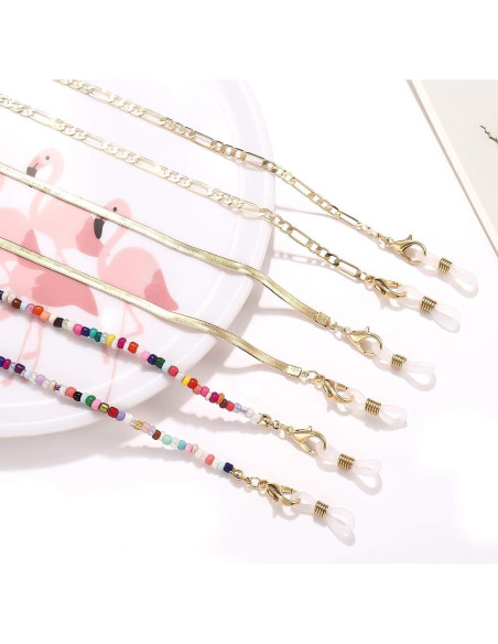 Cadena de Cubrebocas 10PCS PHALIN, Soporte para Gafas y Más