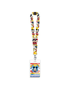 Lanyard Disney Mickey Mouse 7.62 cm Multicolor 85926