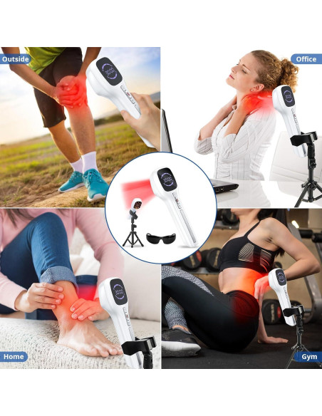 Dispositivo de Terapia con Láser Frío Zelvory 4x808nm 14x650nm