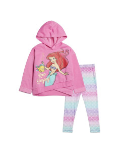 Sudadera con Capucha y Leggings Niña Princesa Ariel 4T