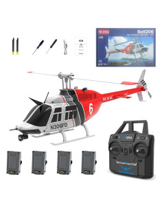 C138 Helicóptero RC OYDL 6CH Giroscopio 306mm RTF