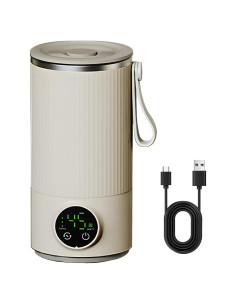 Taza de café eléctrica autocalentable WGL&HJ 355ml con agitación