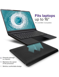 Almohadilla de Enfriamiento Targus para Laptop 16" USB 2