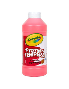 Pintura Tempera Crayola Rosa Fluorescente 16 oz Lavable