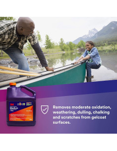 Compuesto de Corte Medio Gelcoat 3M Perfect-It + Cera 3.785L 2