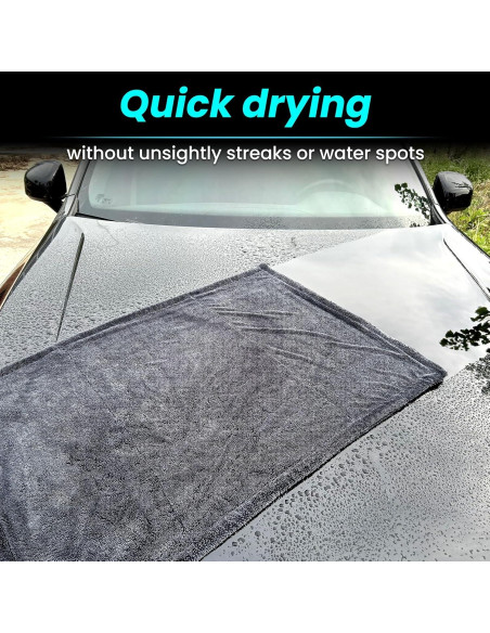 Paquete de 2 Toallas de Microfibra Mysticline 1300 GSM Extra Grande