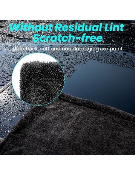 Paquete de 2 Toallas de Microfibra Mysticline 1300 GSM Extra Grande