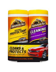 Toallitas Limpiadoras y Protectores Armor All 50 Unidades