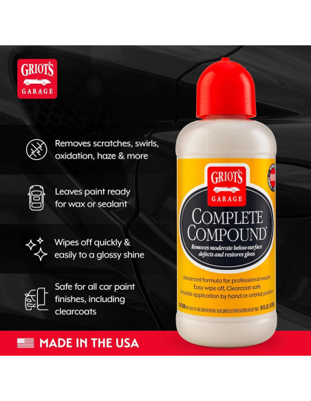 Compuesto Completo Griot's Garage 473ml - Removedor de Rayones