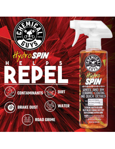 Recubrimiento Cerámico HydroSpin 16 oz para Ruedas y Llantas 2