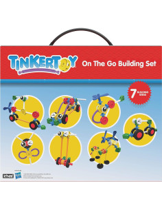 TINKERTOY Set de Construcción en Movimiento - 65 Piezas - Juguete Creativo 2