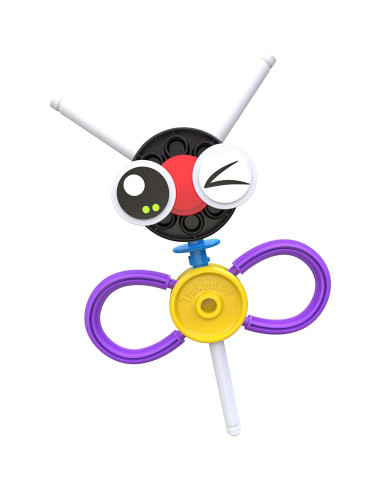 TINKERTOY Set de Construcción en Movimiento - 65 Piezas - Juguete Creativo