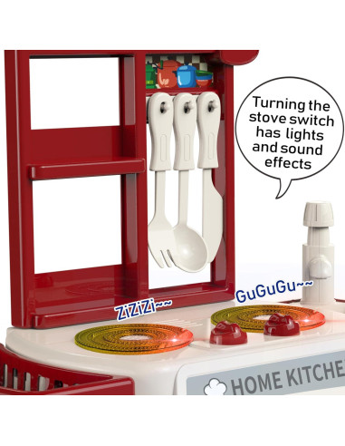 Juego de Cocina Interactivo para Niños Lyons con Luz y Sonido