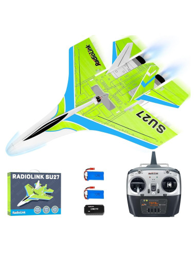 Avión RC Radiolink SU27 RTF 400mm 3 Modos de Vuelo