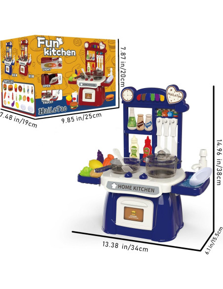 Juego de Cocina Interactivo para Niños Lyons con Luz y Sonido