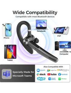 Auricular Bluetooth Inalámbrico Herloreen G3 con Estuche de Carga 2