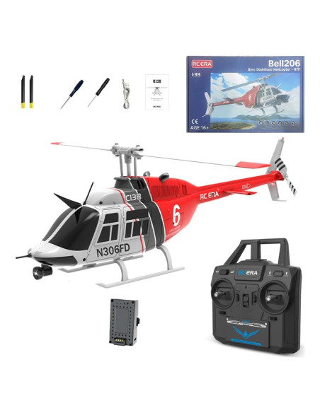 C138 Helicóptero RC OYDL 6CH con Giroscopio y Acrobacias