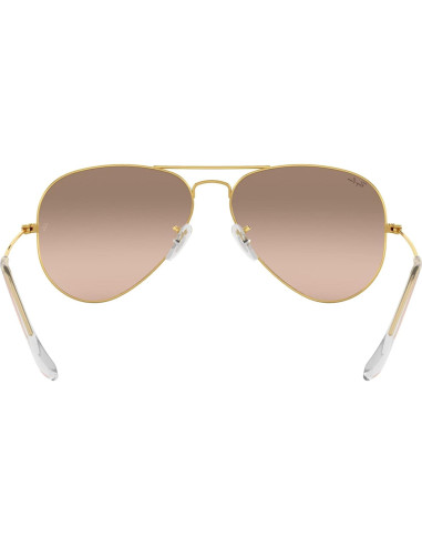 Gafas de Sol Ray-Ban RB3025 Evolve Aviador Rosa Humo 58mm