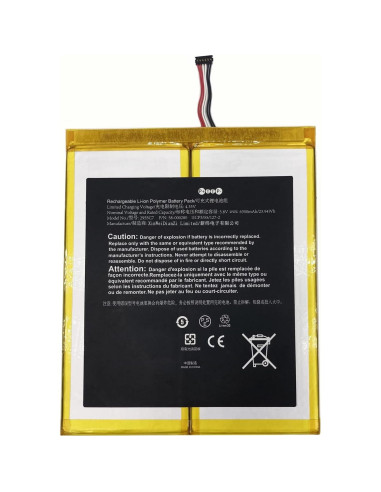 Batería de Reemplazo 3.8V 6300mAh para Tableta A21 M2