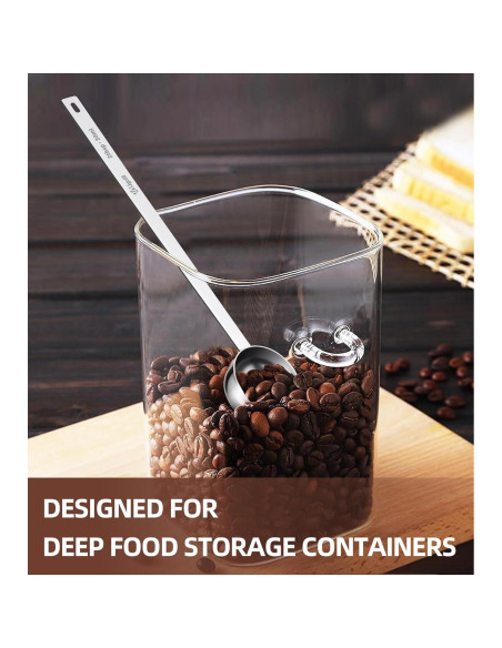 Cuchara Medidora de Acero Inoxidable Ugotit 15ml Mango Largo