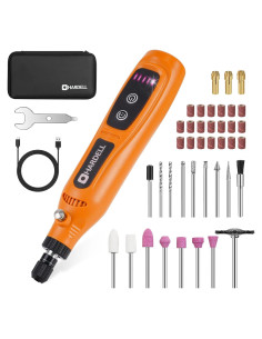 Mini Herramienta Rotativa Inalámbrica HARDELL 3.7V 5 Velocidades