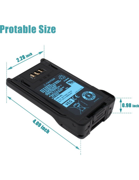 Batería de Litio-Ion KNB-48L 7.4V 2600mAh Accessoryway