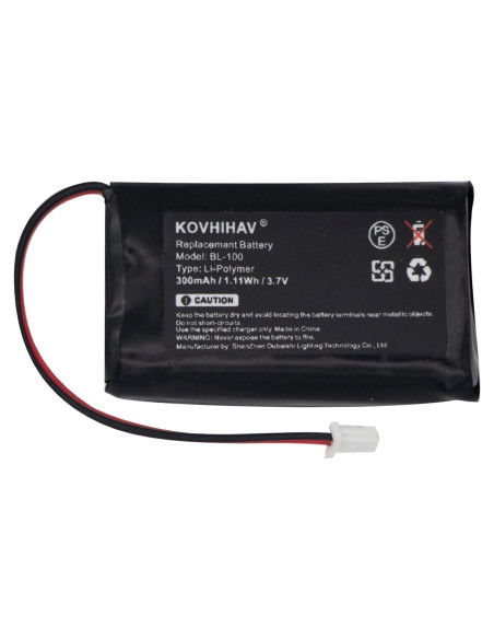 Batería de Reemplazo 3.7V 300mAh para Educador 300TS