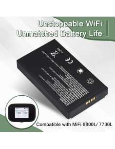 Batería de Reemplazo MiFi 8800L Inseego 3.8V 4400mAh 2