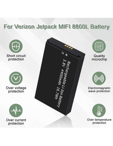 Batería de Reemplazo MiFi 8800L Inseego 3.8V 4400mAh