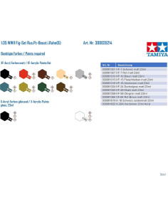 Figuras de Tripulación de Tanque Ruso Tamiya 1/35 2