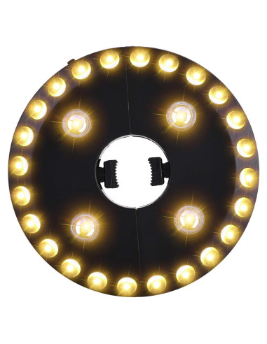 Luz de Paraguas LED OYOCO 28 Luces 3 Modos Brillo 200 Lúmenes